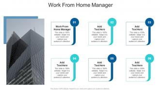 Work From Home Manager In Powerpoint And Google Slides Cpb