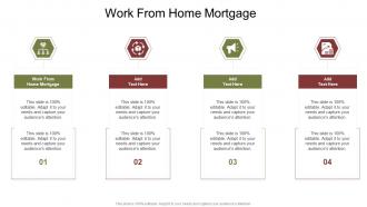 Work From Home Mortgage In Powerpoint And Google Slides Cpb
