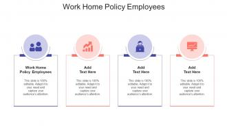 Work Home Policy Employees Ppt PowerPoint Presentation Pictures Rules Cpb