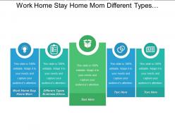 Work home stay home mom different types business ethics cpb
