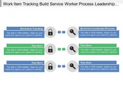 Work item tracking build service worker process leadership excellence