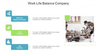 Work Life Balance Company In Powerpoint And Google Slides Cpb