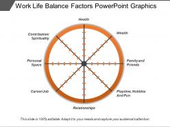 Work life balance factors powerpoint graphics