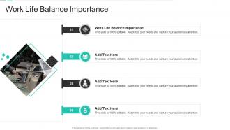 Work Life Balance Importance In Powerpoint And Google Slides Cpb