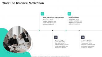 Work Life Balance Motivation In Powerpoint And Google Slides Cpb