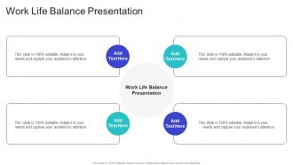 Work Life Balance Presentation In Powerpoint And Google Slides Cpb