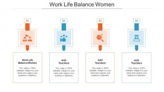 Work Life Balance Women Ppt Powerpoint Presentation Model Slide Cpb