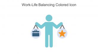 Work Life Balancing Colored Icon In Powerpoint Pptx Png And Editable Eps Format