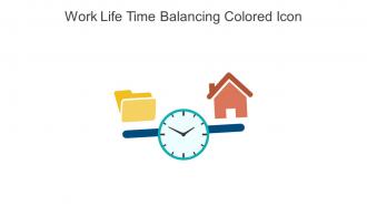 Work Life Time Balancing Colored Icon In Powerpoint Pptx Png And Editable Eps Format