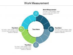 Work measurement ppt powerpoint presentation infographic template graphic images cpb