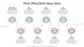 Work Office Desk Setup Ideas In Powerpoint And Google Slides Cpb