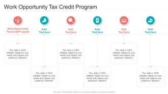 Work Opportunity Tax Credit Program In Powerpoint And Google Slides Cpb