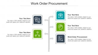 Work order procurement ppt powerpoint presentation infographic designs cpb