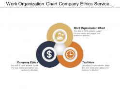 Work Organization Chart Company Ethics Service Relationship Management