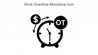 Work Overtime Monotone Icon In Powerpoint Pptx Png And Editable Eps Format