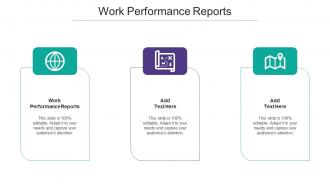 Work Performance Reports Ppt Powerpoint Presentation Summary Rules Cpb