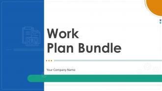 Work plan bundle powerpoint presentation slides