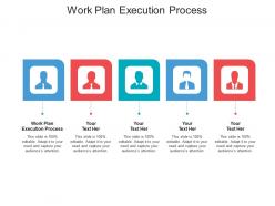 Work plan execution process ppt powerpoint presentation professional icon cpb