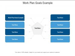 Work plan goals example ppt powerpoint presentation file skills cpb