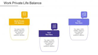 Work private life balance ppt powerpoint presentation inspiration gridlines cpb