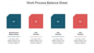 Work Process Balance Sheet Ppt Summary Graphics Template Cpb