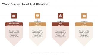Work Process Dispatched Classified In Powerpoint And Google Slides Cpb