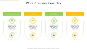 Work Processes Examples In Powerpoint And Google Slides Cpb