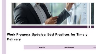 Work Progress Updates Best Practices For Timely Delivery PPT Graphics AT Work Progress Updates Best Practices For Timely Delivery PPT Graphics AT
