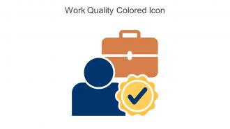 Work Quality Colored Icon In Powerpoint Pptx Png And Editable Eps Format
