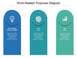 Work related purposes diagram ppt powerpoint presentation icon deck cpb
