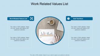 Work Related Values List In Powerpoint And Google Slides Cpb