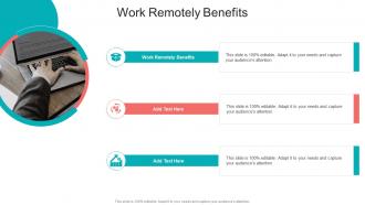 Work Remotely Benefits In Powerpoint And Google Slides Cpb