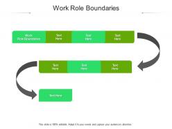 Work role boundaries ppt powerpoint presentation inspiration skills cpb