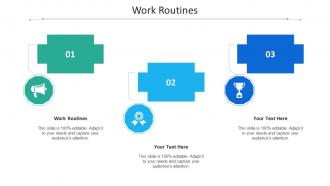 Work Routines Ppt Powerpoint Presentation Styles Example File Cpb