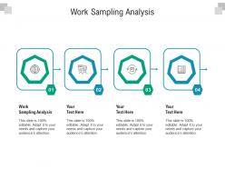Work sampling analysis ppt powerpoint presentation infographics tips cpb