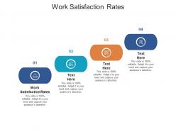 Work satisfaction rates ppt powerpoint presentation summary outline cpb