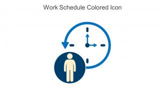 Work Schedule Colored Icon In Powerpoint Pptx Png And Editable Eps Format