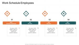 Work Schedule Employees In Powerpoint And Google Slides Cpb