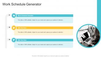 Work Schedule Generator In Powerpoint And Google Slides Cpb
