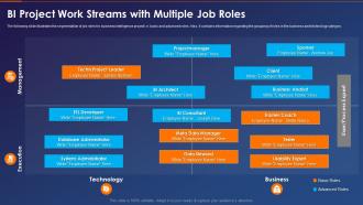 Work Streams With Multiple Job Roles Business Intelligence Transformation Toolkit