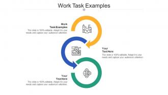 Work task examples ppt powerpoint presentation infographics model cpb