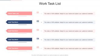 Work Task List In Powerpoint And Google Slides Cpb