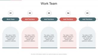 Work Team Efficiency In Powerpoint And Google Slides Cpb