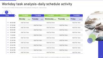 Workday Task Analysis Powerpoint PPT Template Bundles