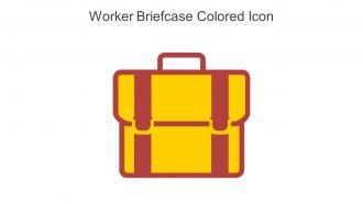 Worker Briefcase Colored Icon In Powerpoint Pptx Png And Editable Eps Format
