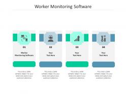 Worker monitoring software ppt powerpoint presentation model inspiration cpb