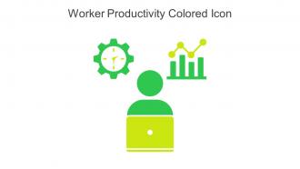 Worker Productivity Colored Icon In Powerpoint Pptx Png And Editable Eps Format