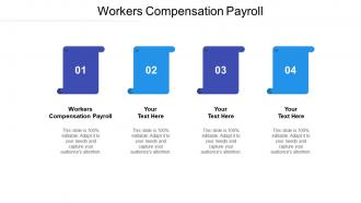 Workers compensation payroll ppt powerpoint presentation layouts slide portrait cpb