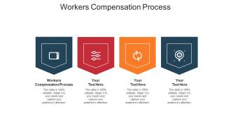 Workers compensation process ppt powerpoint presentation infographic template ideas cpb