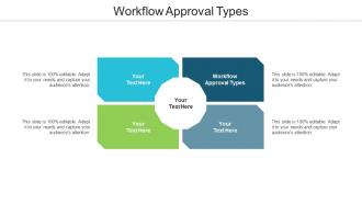 Workflow approval types ppt powerpoint presentation styles clipart images cpb